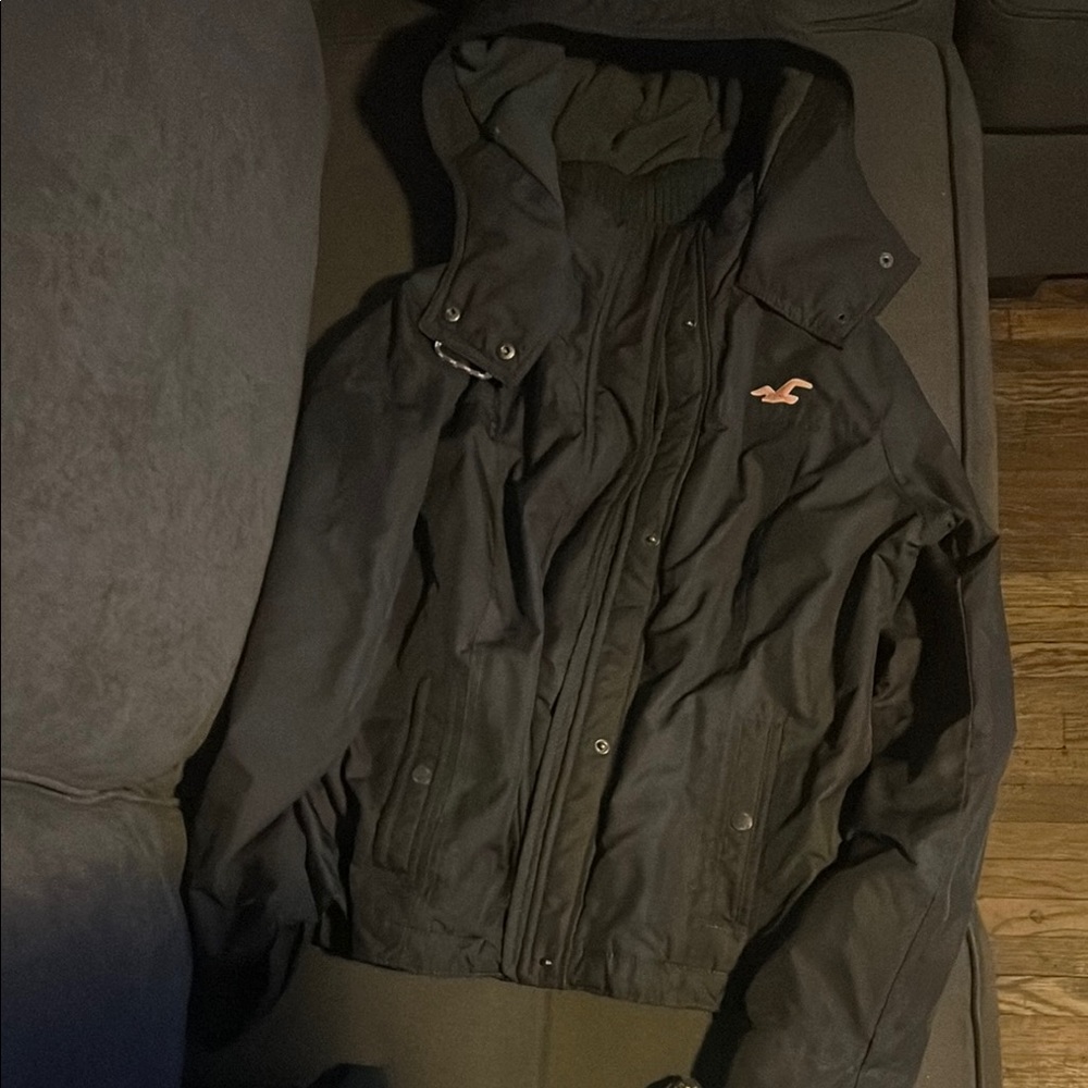 Hollister dark grey jacket